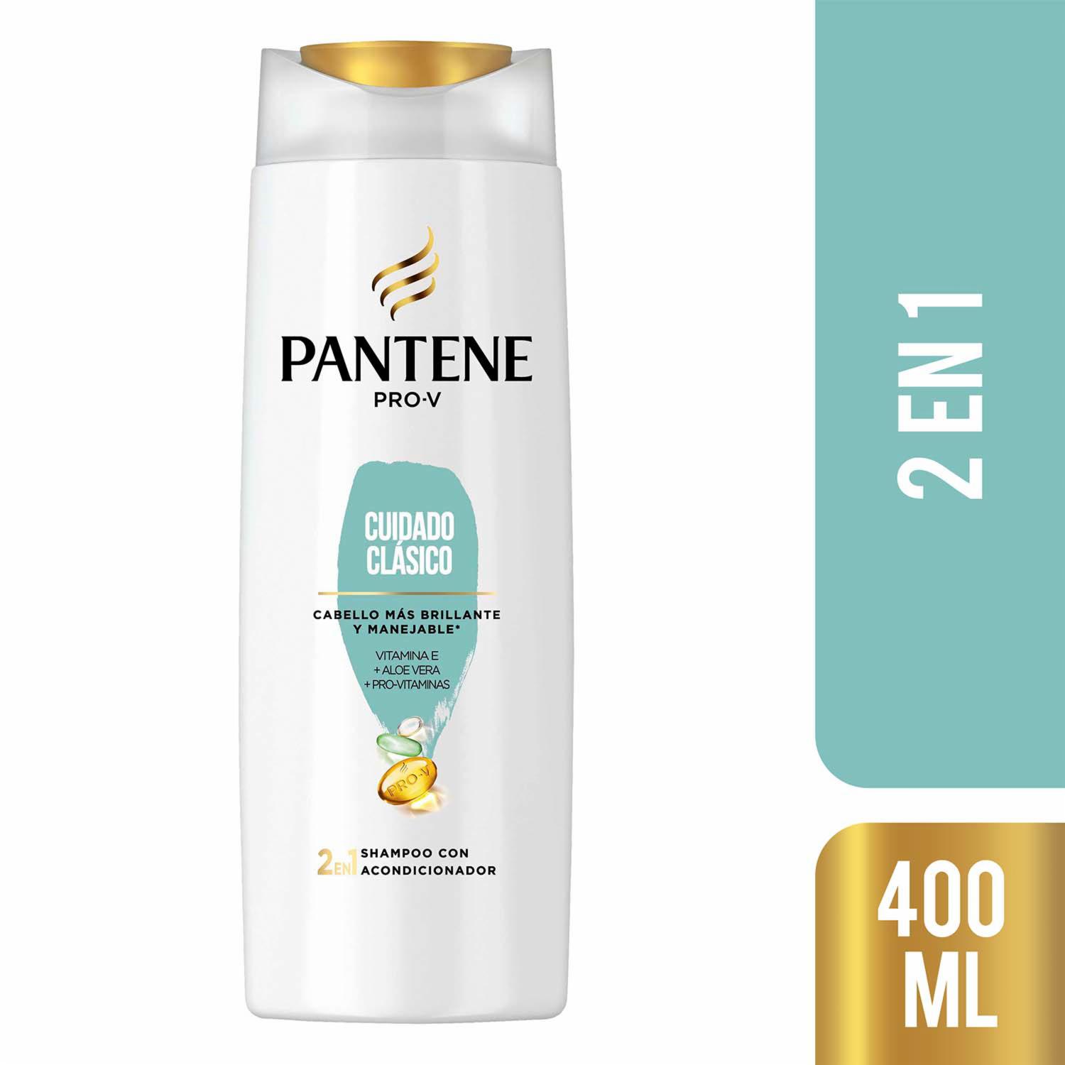 Shampoo Y Acondicionador 2En1 Cuidado Clásico 400 Ml PANTENE 400 Ml - Imagen 3