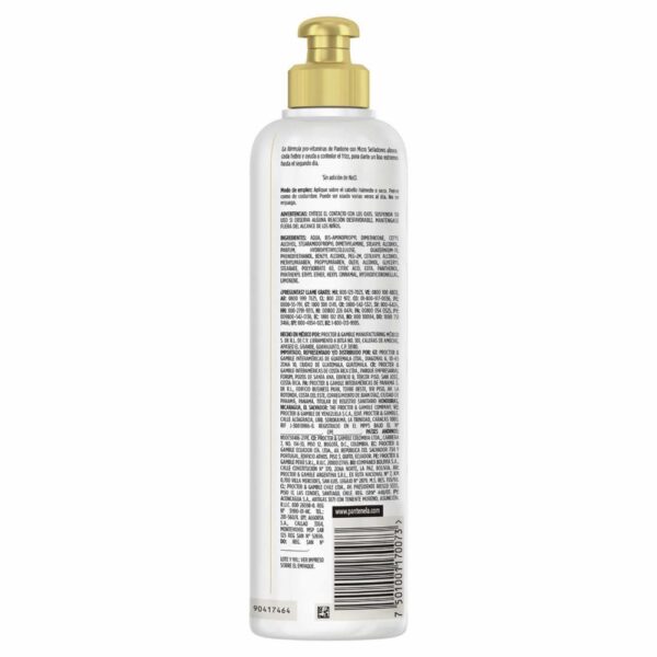 Crema Para Peinar Pro-V Liso PANTENE 300 Ml - Imagen 2