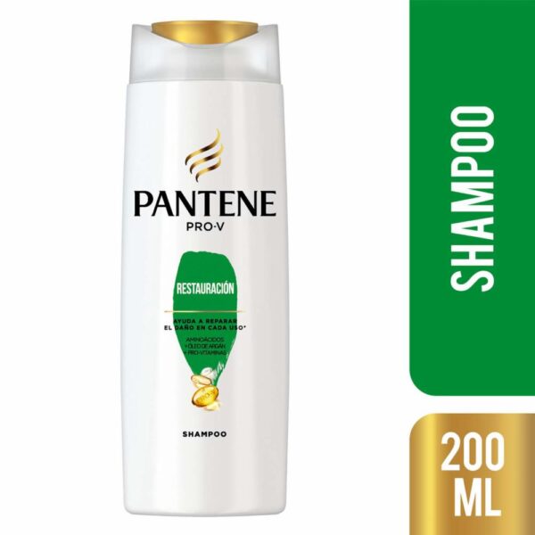 Shampoo Restauración Del Cabello PANTENE 200 Ml - Imagen 2