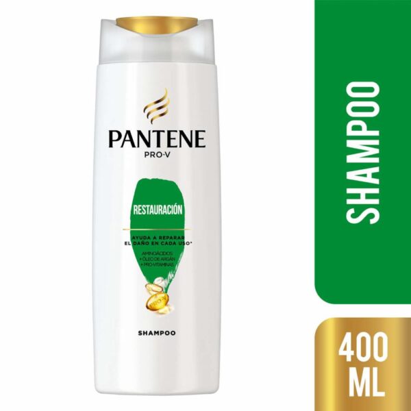 Shampoo Restauración Del Cabello PANTENE 400 Ml - Imagen 2