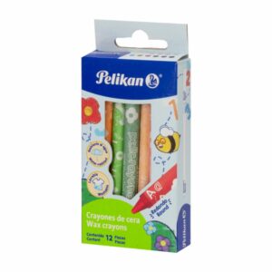 Crayones De Cera Redondos Tamaño Regular PELIKAN X 12 Uds