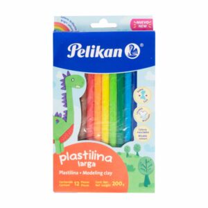 Plastilina Moldeable Larga PELIKAN X 12 Uds