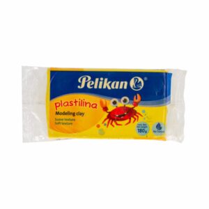 Plastilina Moldeable Color Amarilla PELIKAN 180 G