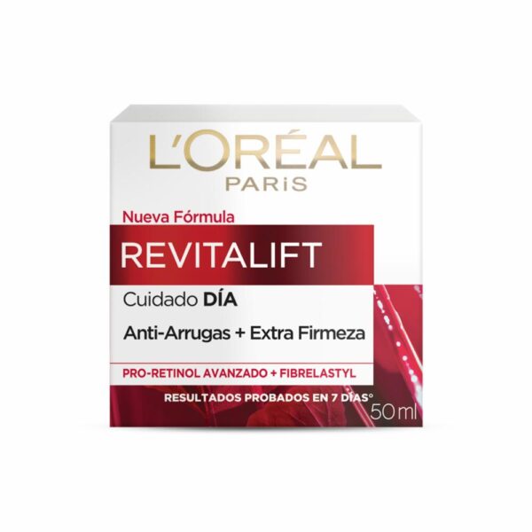 Crema Facial De Día Anti Arrugas + Extra Firmeza Revitalift L´ORÉAL 50 Ml - Imagen 7