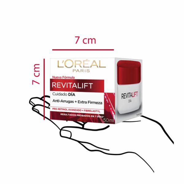 Crema Facial De Día Anti Arrugas + Extra Firmeza Revitalift L´ORÉAL 50 Ml - Imagen 8