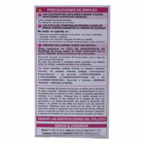 Tinte Para Cabello Tono 5.1 Castaño Claro Ceniza EXCELLENCE L´ORÉAL 1 Kit - Imagen 2