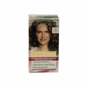 Tinte Para Cabello Tono 6 Rubio Oscuro EXCELLENCE L´ORÉAL 1 Kit