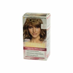 Tinte Para Cabello Tono 7 Rubio Vainilla EXCELLENCE L´ORÉAL 1 Kit