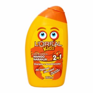 Shampoo Y Acondicionador Infantil 2 En 1 Mango Naranja L´ORÉAL KIDS 265 Ml
