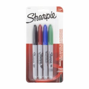 Marcador Punta Fina SHARPIE X4 Uds