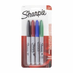 Marcador Punta Fina SHARPIE X4 Uds
