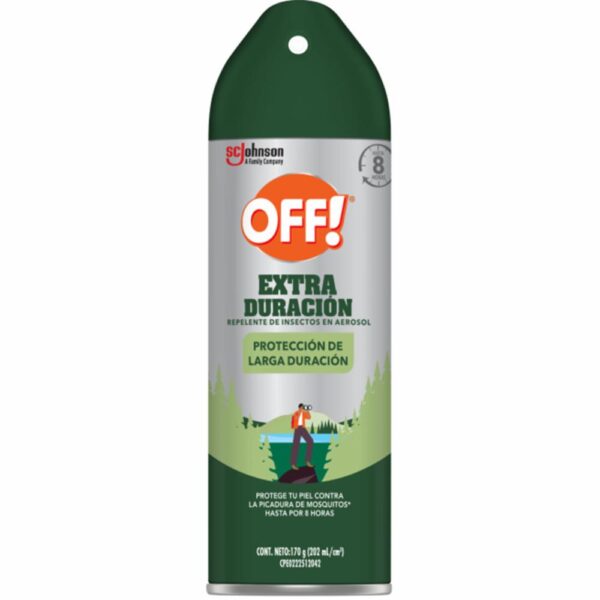 Repelente De Insectos Spray Extra Duración OFF 170 G