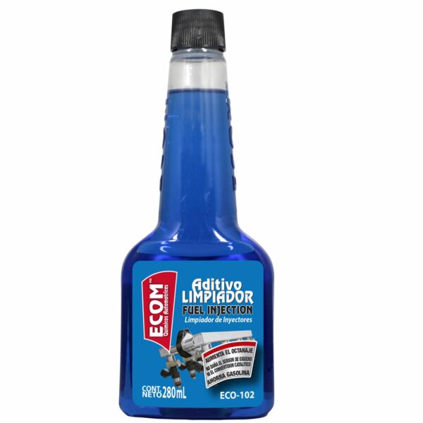Aditivo Limpiador De Inyectores Gasolina ECOM 280 Ml - Imagen 2