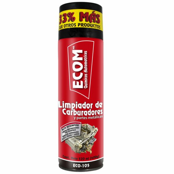 Aditivo Limpiador De Carburador ECOM 530 Ml - Imagen 2