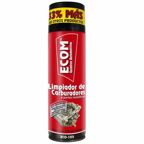 Aditivo Limpiador De Carburador ECOM 530 Ml - Imagen 2