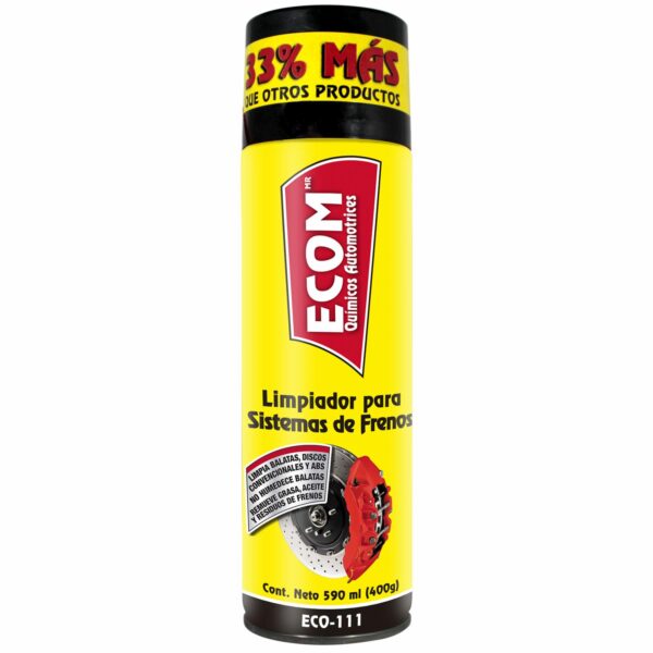 Limpiador De Sistema De Frenos ECOM 590 Ml - Imagen 2