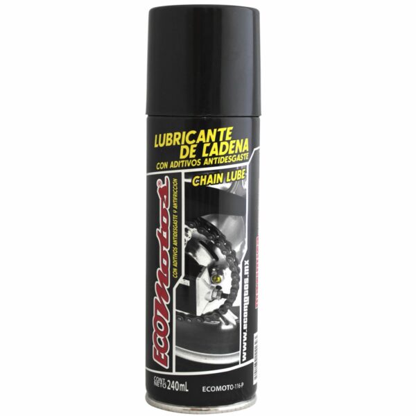 Lubricante De Cadenas Antidesgastante ECOM 240 Ml - Imagen 2