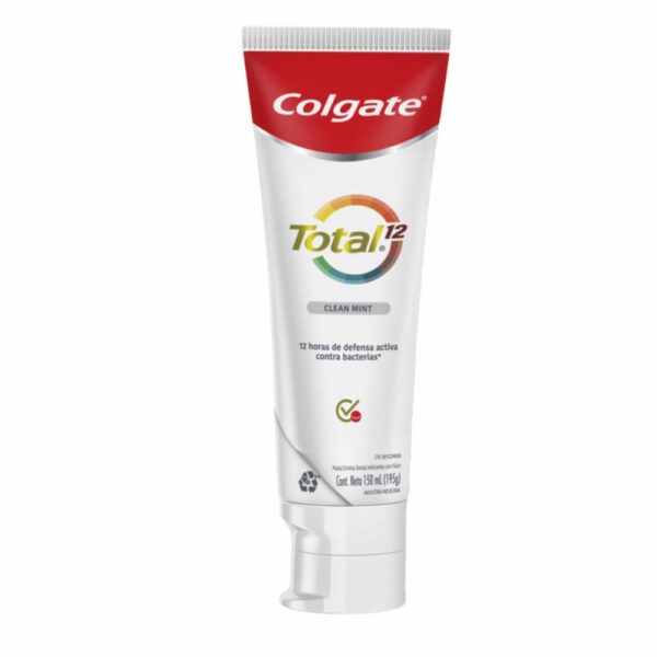 Crema Dental Total 12 Clean Mint Con Zinc COLGATE 150 Ml - Imagen 9