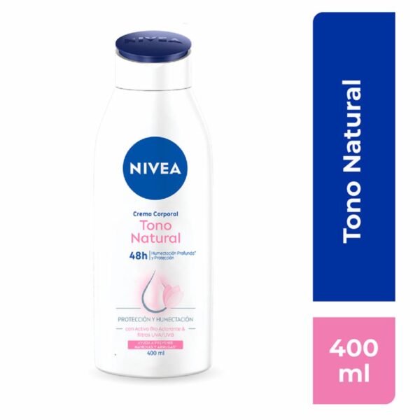 Crema Corporal Tono Natural NIVEA 400 Ml