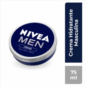 Crema Hidratante Para Cara Cuerpo Y Manos NIVEA MEN 75 Ml