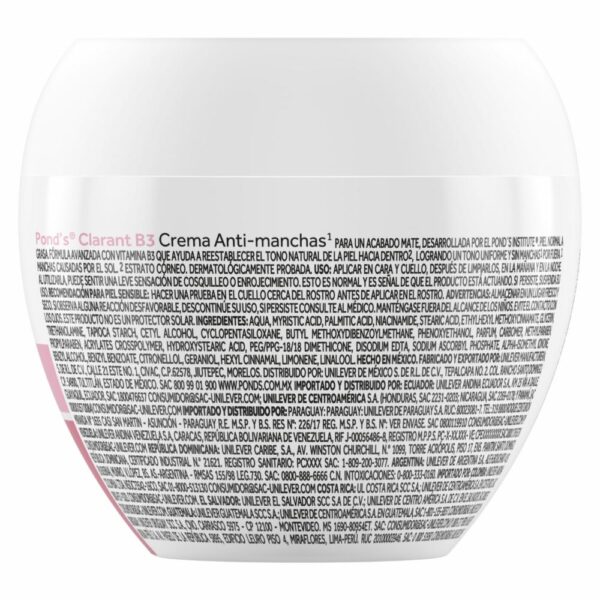 Crema Facial Clarant B3 Grasa 50G.. POND`S 50 G - Imagen 2