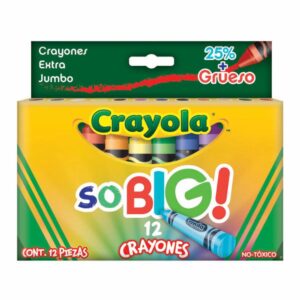 Crayones Jumbo CRAYOLA 12 Colores