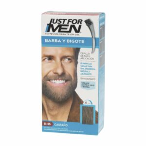Tinte Para Barba Y Bigote En Gel Sin Amoníaco N° B-35 Castaño JUST FOR MEN 1 Kit