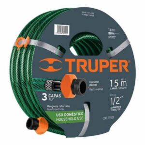 Manguera De Jardín 1/2"*15Mt TRUPER Unidad
