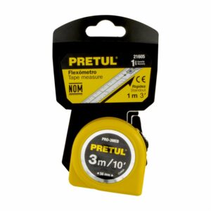 Flexómetro De 3Mt Amarillo PRETUL Unidad