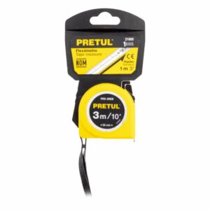 Flexómetro De 3Mt Amarillo PRETUL Unidad