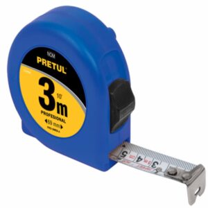 Flexómetro De 3Mt Azul PRETUL Unidad