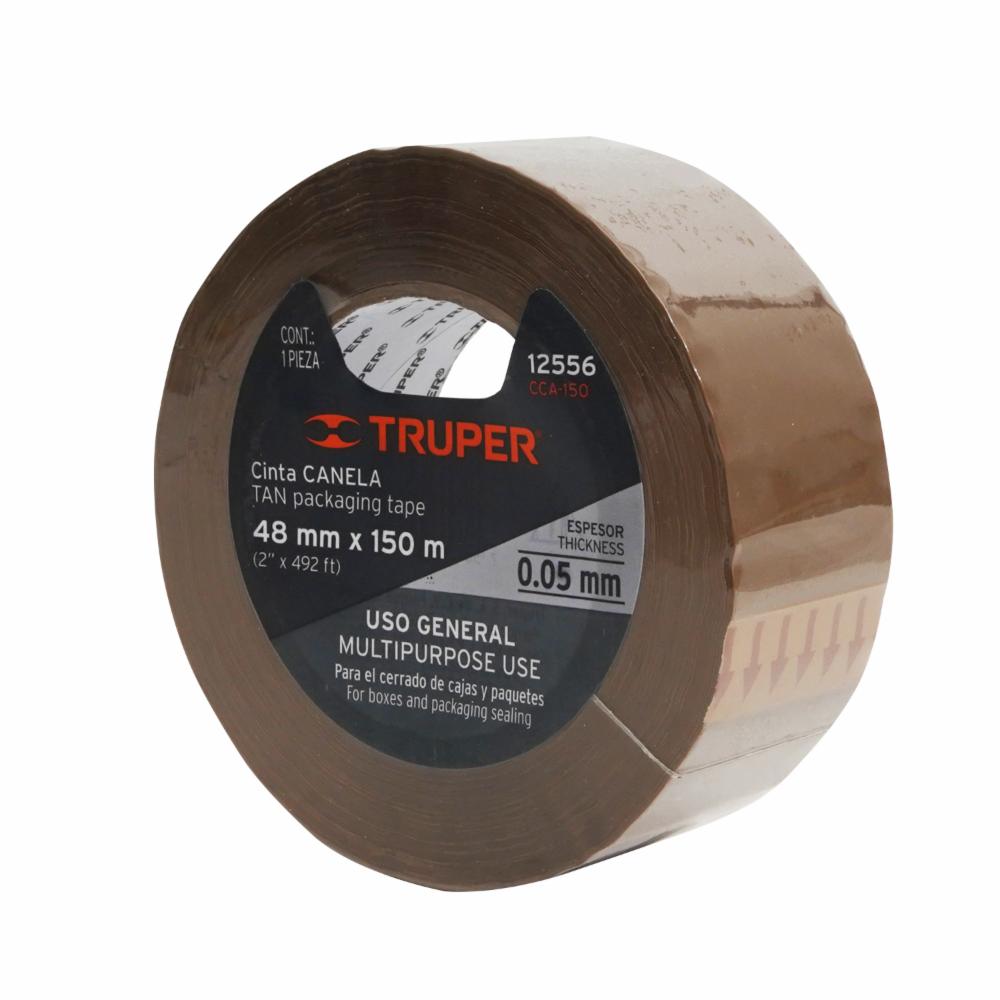 Cinta De Embalaje 150Metros x48Mm Café TRUPER Unidad - Imagen 3