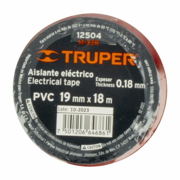 Cinta Taipe Elec18M Rojo KYWI Unidad