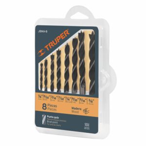 Juego De 8PiezasBrocas Para Madera TRUPER Unidad