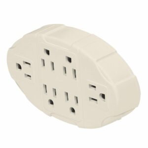 Multi Toma De Pared 6 Tomas VOLTECH Unidad