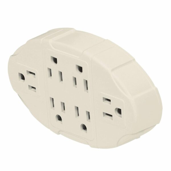 Multi Toma De Pared 6 Tomas VOLTECH Unidad