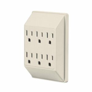 Multitoma Eléctrica De Pared 6 Tomas VOLTECH Unidad
