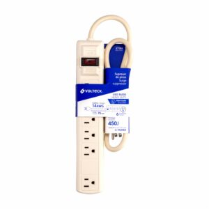 Cortapicos Lineal De 6 Tomas 450 Jules VOLTECK Unidad