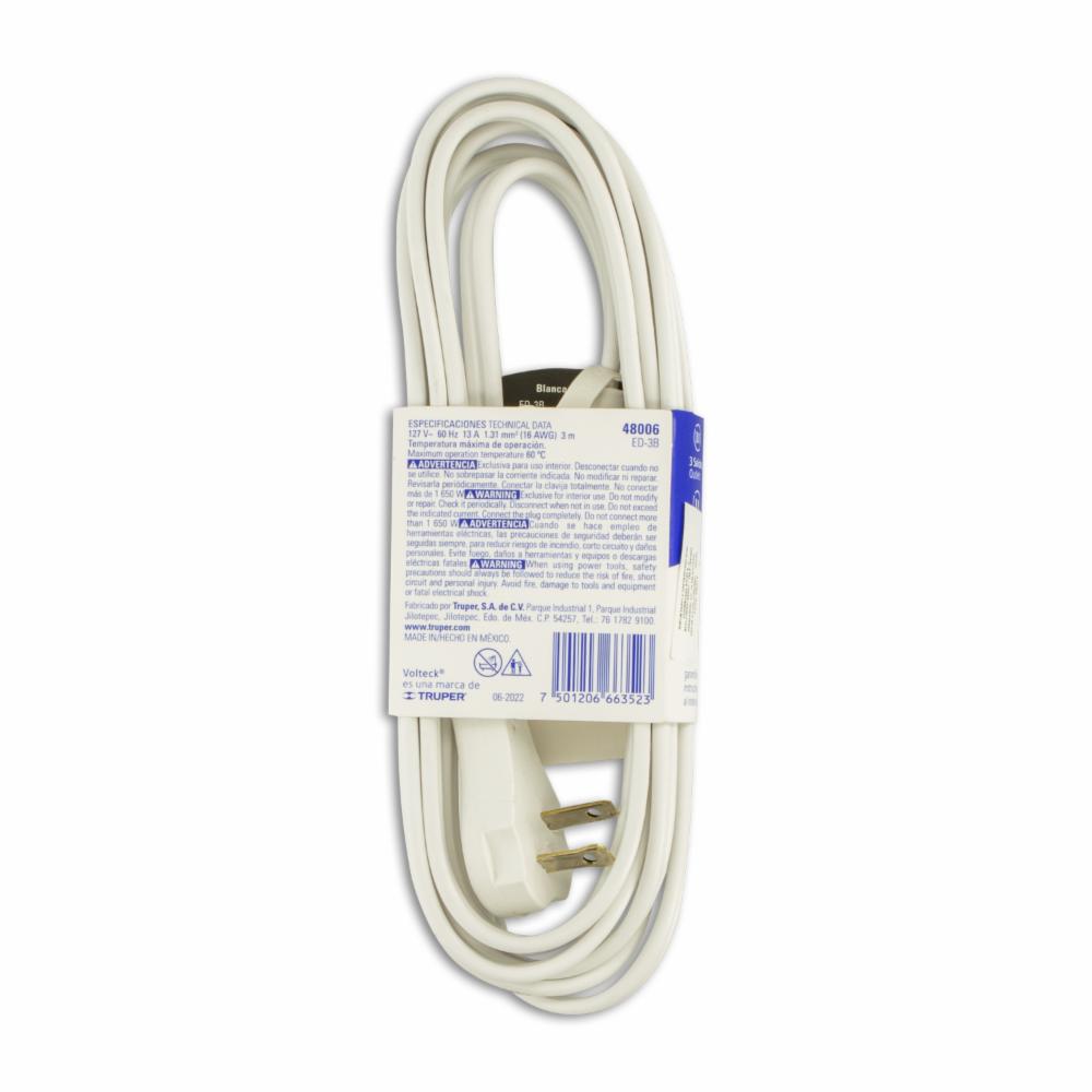 Extensión Eléctrica 2X16 VOLTECK Unidad - Imagen 2