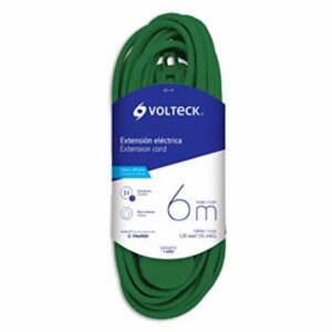 Extensión Eléctrica 2X16 6M Verde VOLTECH Unidad