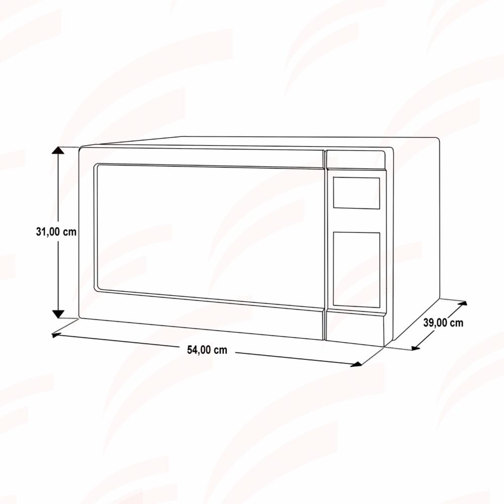 Microondas 7 Niveles de Potencia WM1811B WHIRLPOOL 30 Litros - Imagen 4