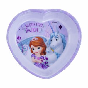Plato Infantil Corazón Infantil Princesita Sofia FUN KIDS Unidad