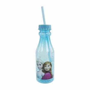 Botella Tomatodo Con Pitillo Diseño Frozen FUN KIDS Unidad