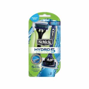 Afeitadora Desechable Caballero Hydro 5 Sensitive SCHICK X 2 Uds
