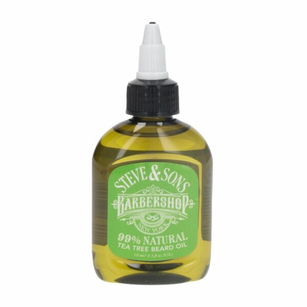 Aceite Para Barba De Té Verde 99% Natural STEVE & SONS 75 Ml - Imagen 2