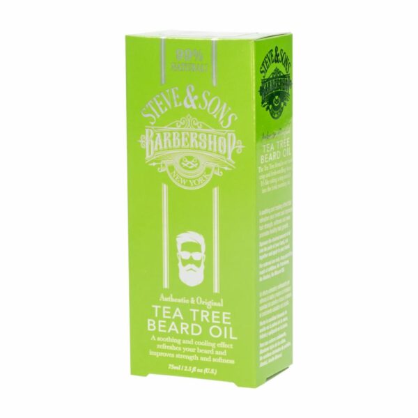 Aceite Para Barba De Té Verde 99% Natural STEVE & SONS 75 Ml - Imagen 3