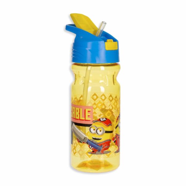 Tomatodo Con Pitillo Diseño Minions FUN KIDS 600 Ml - Imagen 2