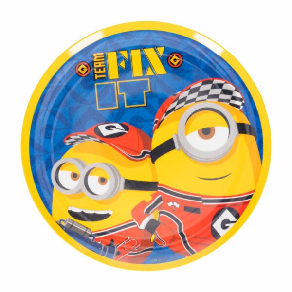 Plato Infantil Diseño Minions 4 FUN KIDS Unidad