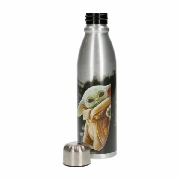 Tomatodo De Aluminio Diseño Baby Yoda FUN KIDS 600 ML - Imagen 2