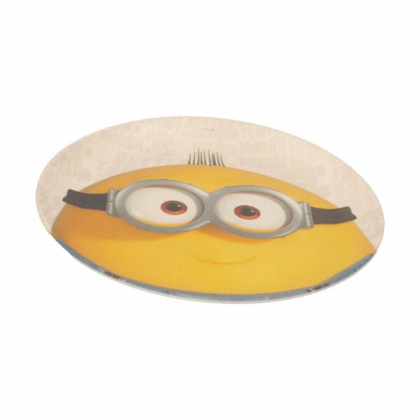 Plato Bambú Minioms Varios Diseños FUN KIDS 23 Cm - Imagen 3
